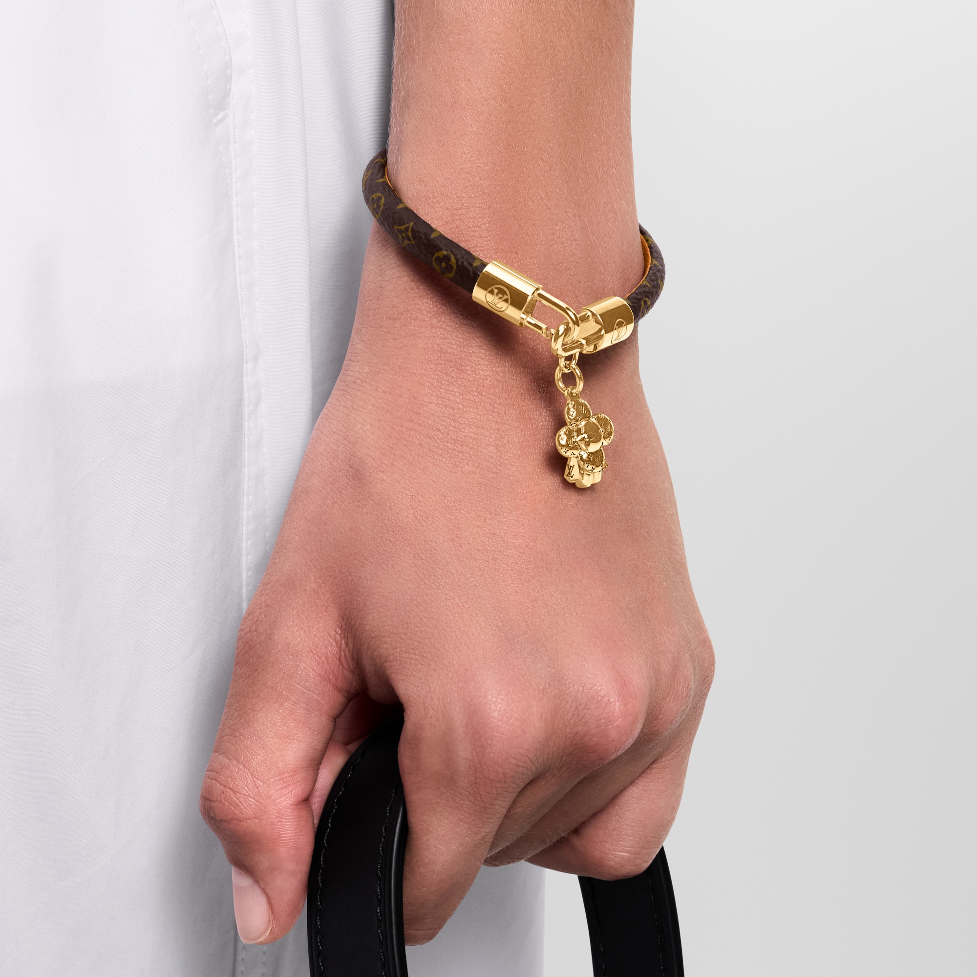 Vivienne Charm Bracelet Monogram Canvas - Fashion Jewellery M4140E